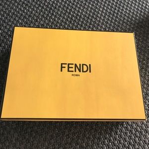 Fendi empty shoe box