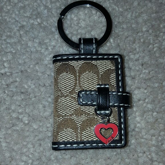COACH photo key chain