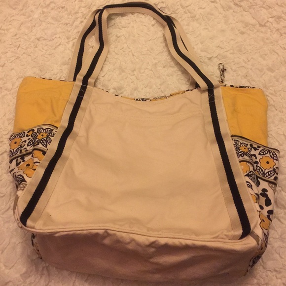 VERA BRADLEY XL COLOR BLOCK TOTE GO WILD