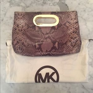 Michael Kors Leather Clutch