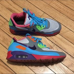 Nike Air Max Hyperfuse Rainbow Sneakers