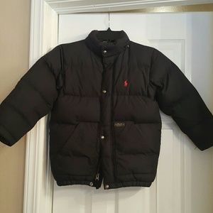 Polo by Ralph Lauren navy blue puffy jacket
