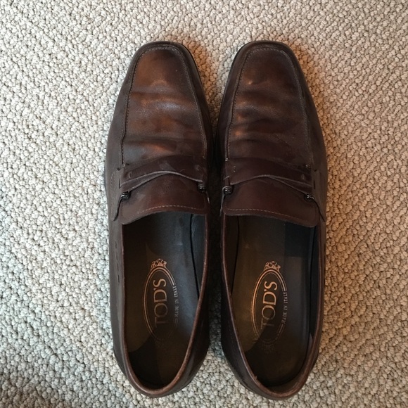 Brown leather Tods