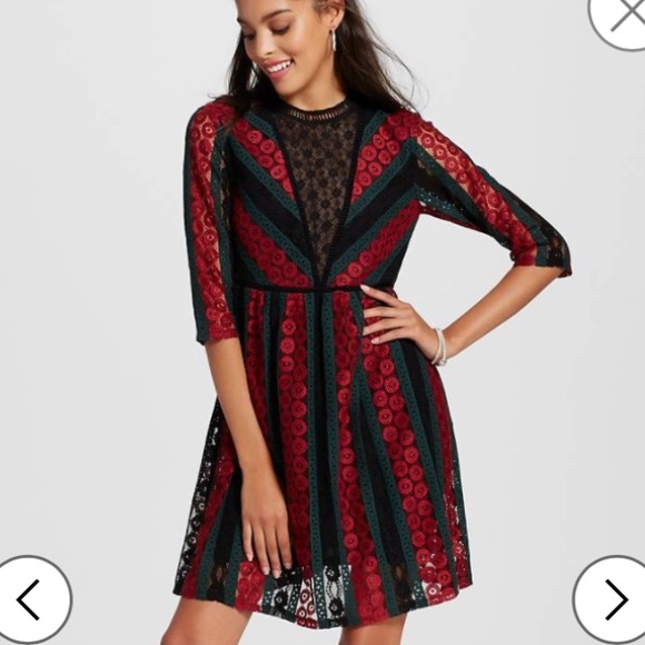 Xhilaration mystic collection target dress lace