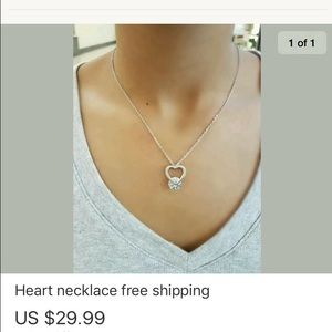 Heart ❤️ Necklaces Stainless still Free Shipping