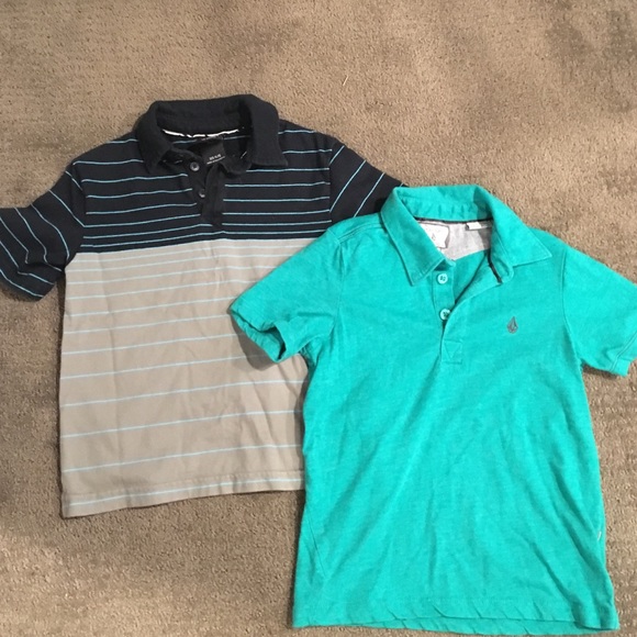 Two boys polo shirts