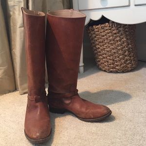 FRYE TALL DISTRESSED BOOT