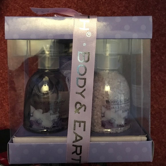 Body & Earth Butterfly Orchid Bath Set