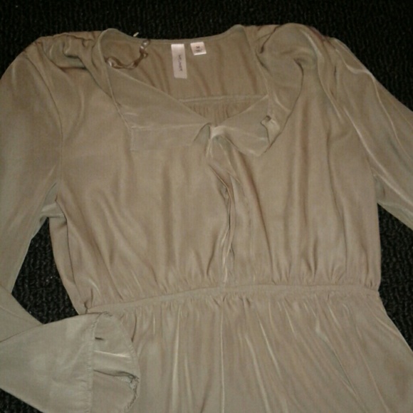 *make offer* Army green knee length dress.