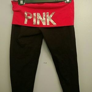 Pink Yoga Leggings