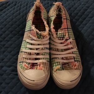 ROCKET DOG SLIP ON SNEAKERS MULTICOLOR PLAID 10