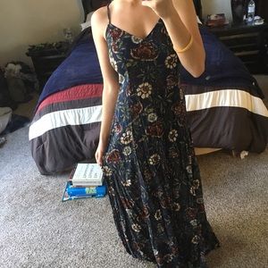 Floral maxi dress