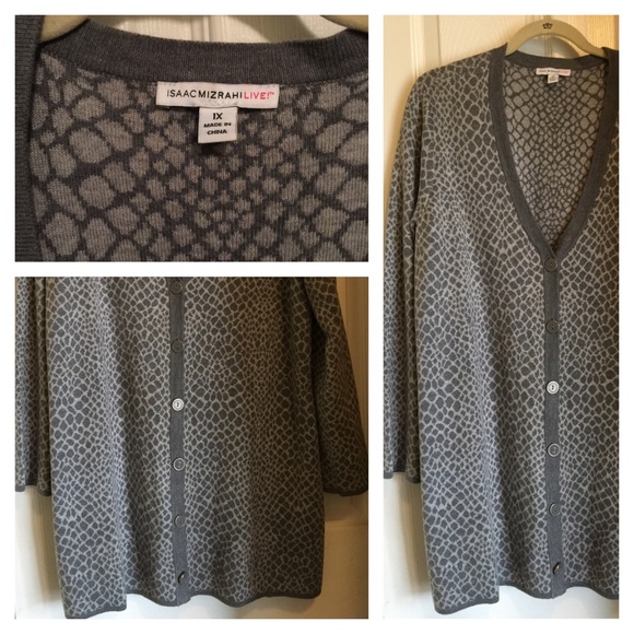 Isaac Mizrahi Boyfriend Sweater