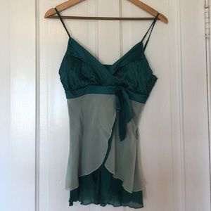 Satin camisole top