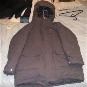 The North Face men's hooded heavy weight jacket XL