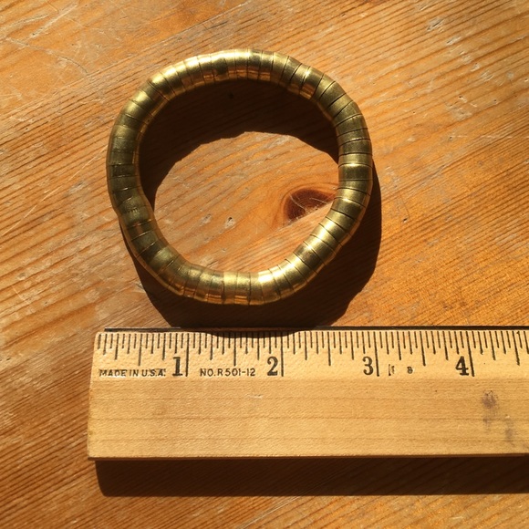 Flexible brass bracelets - Picture 2 of 2