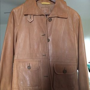 Leather jacket