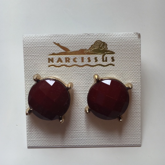 Garnet earrings