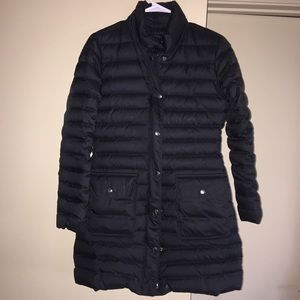 Theory down jacket, size small.