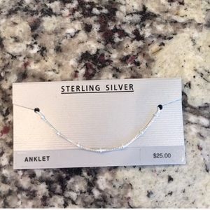 Sterling Silver Anklet
