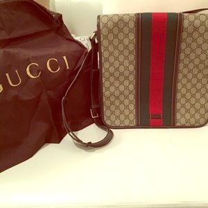 FINAL OFFER! Large Gucci Messenger Bag