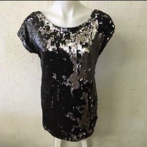 Tobi Starstruck Sequin Shift Dress