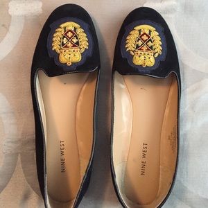 Nine West embellished flats