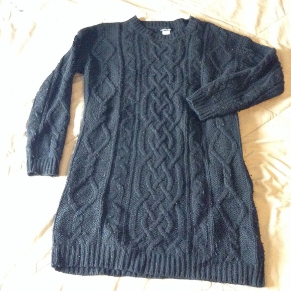 Cableknit Sweater Dress