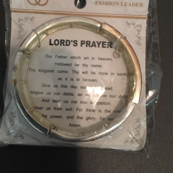 Lord prayer bracelet