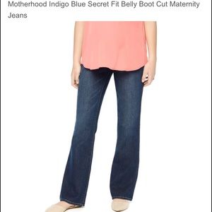 Motherhood bootcut maternity jeans XL