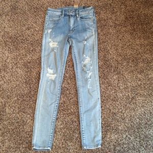 High Rise American Eagle Jeggings