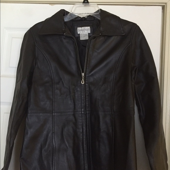 Leather jacket Charles Klein size small