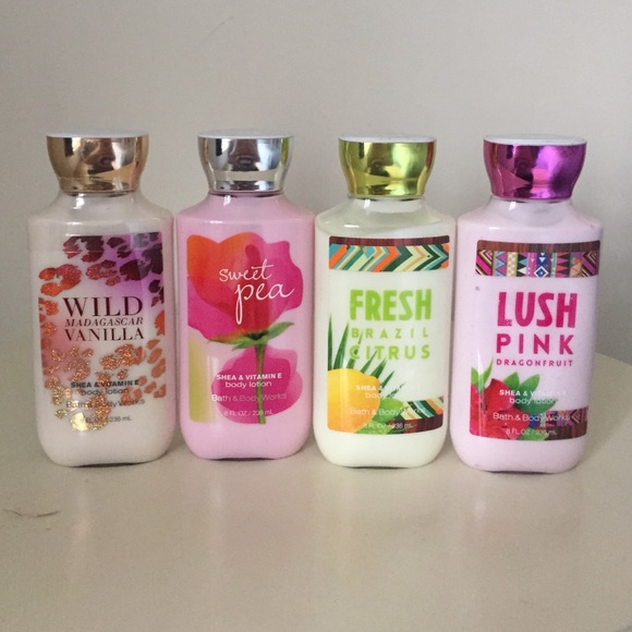 4 Bath and Body Works Body Lotions