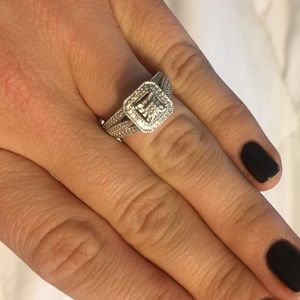 SZ 7 KAY JEWELERS CZ RING