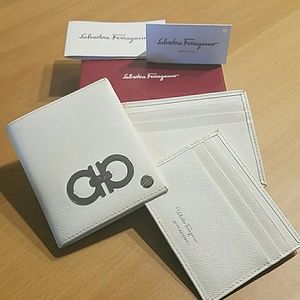 Authentic Ferragamo card wallet