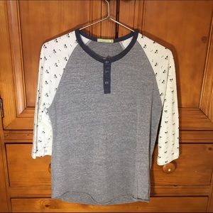 Alternative Earth Baseball Tee