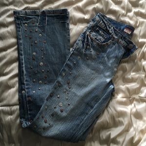 NWT - Pepe jeans with snap detail.