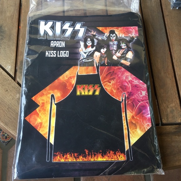 KISS logo Apron