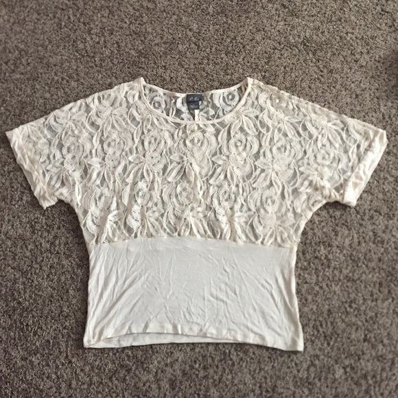 Dots Lace Top