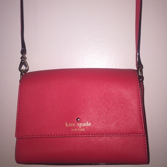 Pink Kate spade cross body