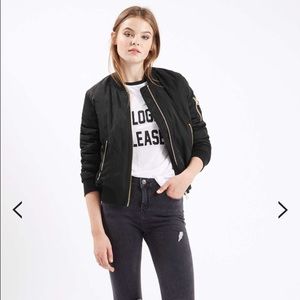 Top shop bomber jacket