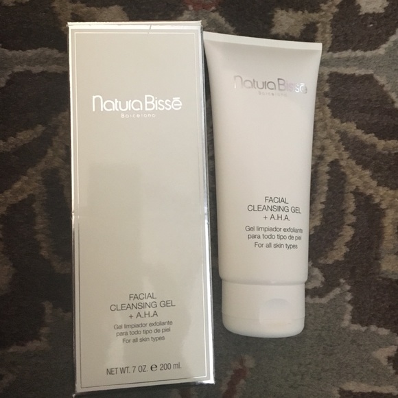 Natura Bisse - facial cleansing gel + A.H.A NIB