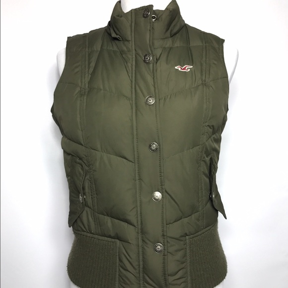 Army Green Hollister Vest