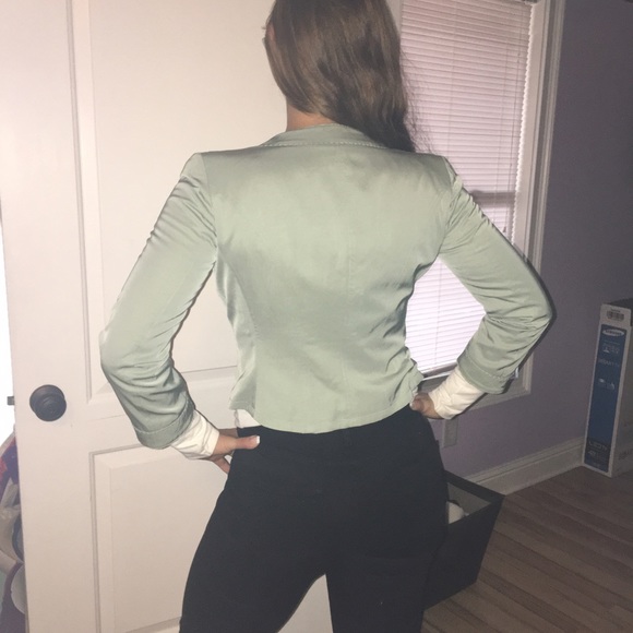 Giorgio Armani, Neiman Marcus green blazer. - Picture 2 of 4