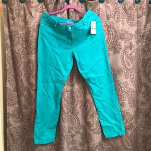 Teal Michael Kors jeans