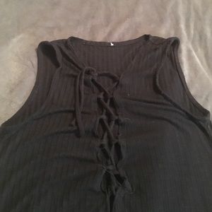 Kendall & Kylie Lace Up Bodysuit! Perf Condition