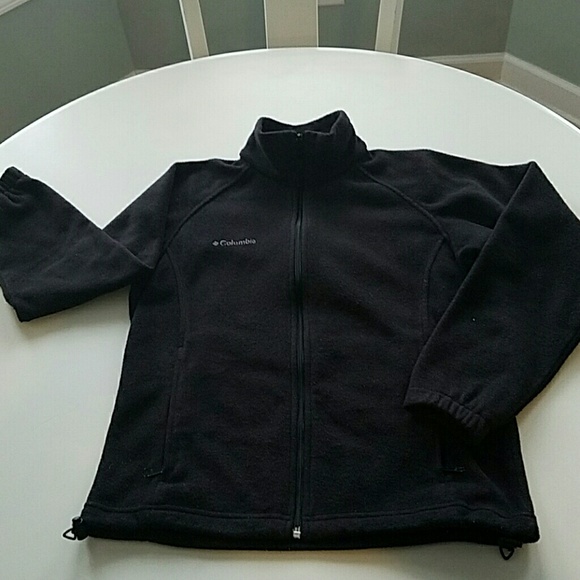 Columbia Women's Fleece Jacket - Black, size Small
