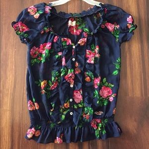 Floral top from hollister
