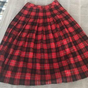 Vintage Pendleton skirt.