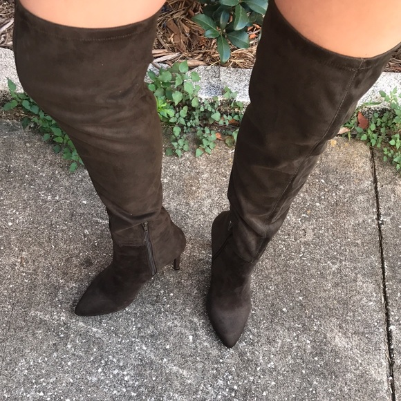 Call it spring knee high heel boots - Picture 3 of 4